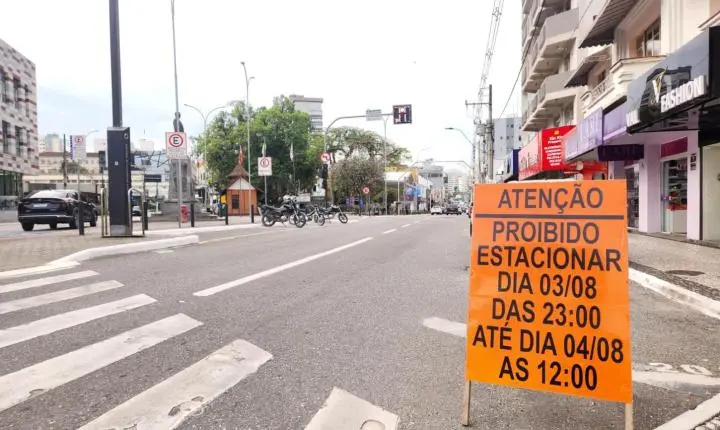 Desfile de aniversário de Brusque altera trânsito no Centro nesta terça-feira (4)