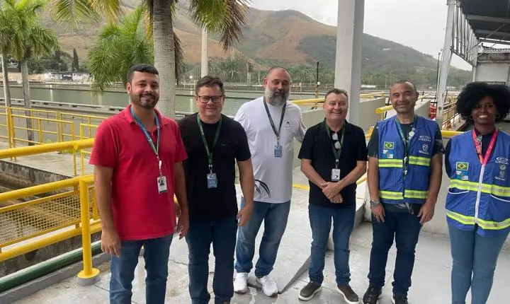 Equipe do Samae busca referências em tratamento de água e redução de perdas no Rio de Janeiro