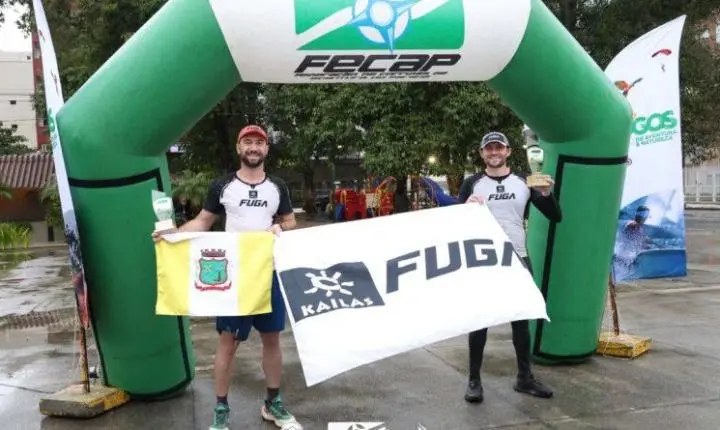 Equipe Kailas Fuga representa Gaspar e conquista título no Campeonato Paranaense de Corrida de Aventura 