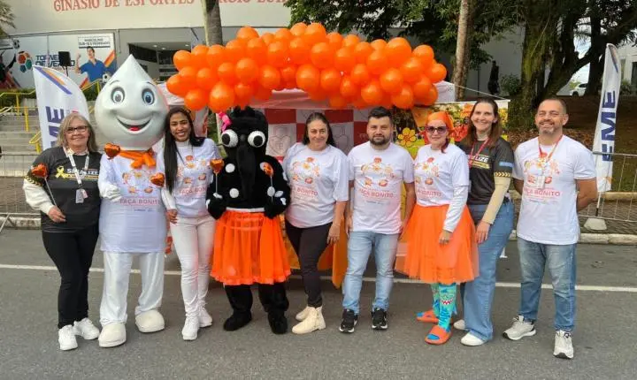 Evento Maio Laranja reuniu famílias e promoveu conscientização em Indaial