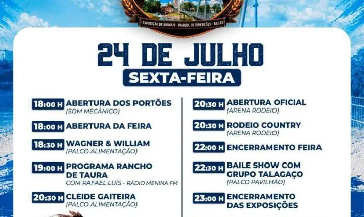 *Festa do Colono começa nesta sexta-feira com programação gratuita para toda a família em Timbó*  A tradicional Festa do Colono começa nesta sexta-feira, dia 24 de julho, em Timbó, reunindo três dias de programação gratuita no Pav