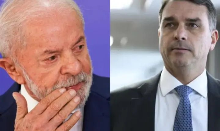 Flávio Bolsonaro e Lula empatam tecnicamente em pesquisa para o 2º turno