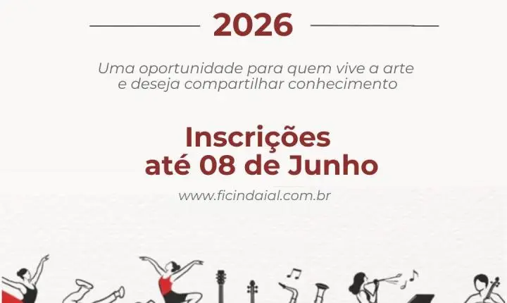 Fundação Indaialense de Cultura abre novamente inscrições para Bolsa Monitor Artístico 