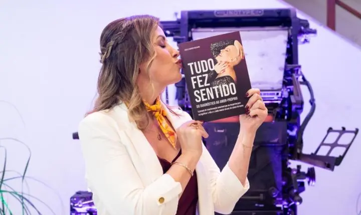 Gisele Machado lança livro e anuncia instituto de apoio a mulheres com câncer de mama