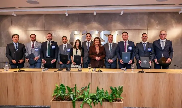 Governo de SC apresenta iniciativas do Programa Catarinense de Internacionalização em painel com lideranças econômicas do estado