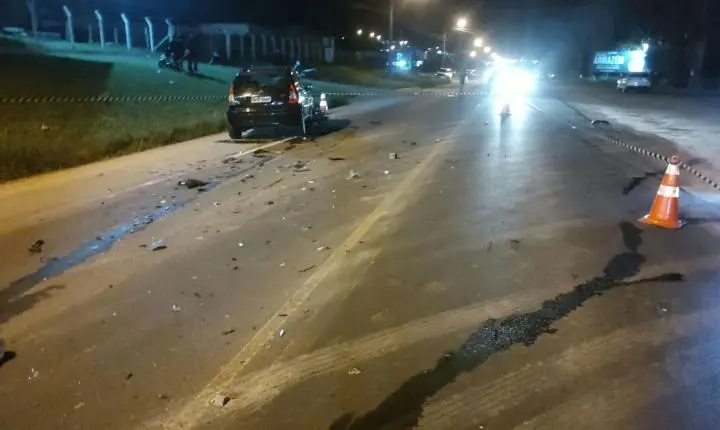Grave acidente na SC-370 deixa motociclista morto em Gravatal