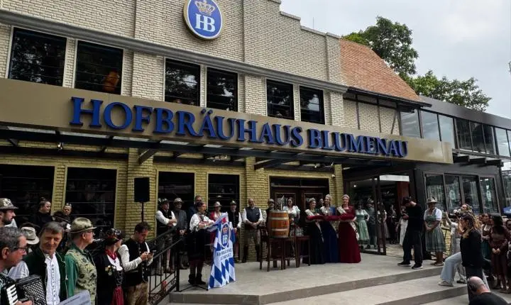 HB inaugura unidade em Blumenau e leva tradição de Munique ao Centro Histórico