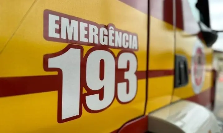 Idoso fica ferido após queda de moto na SC-108 em Urussanga