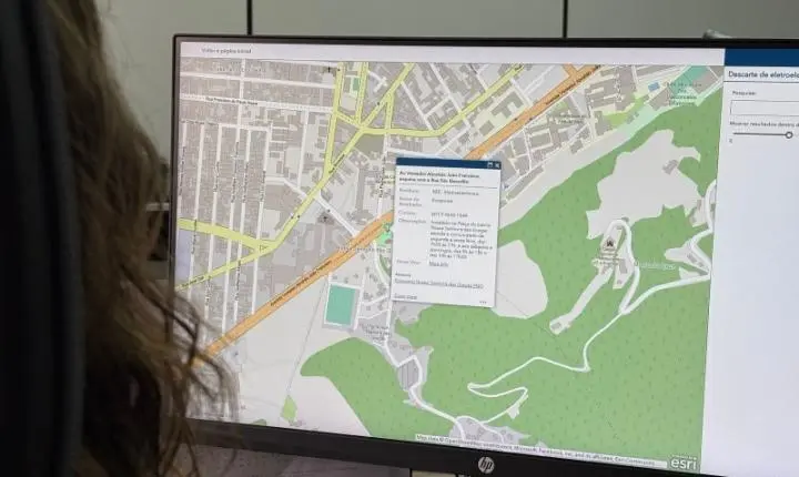 Itajaí tem mapa online que mostra onde descartar lixo eletrônico e outros resíduos