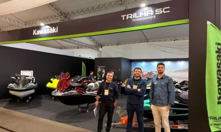 Kawasaki acelera o mercado náutico no Marina Itajaí Boat Show
