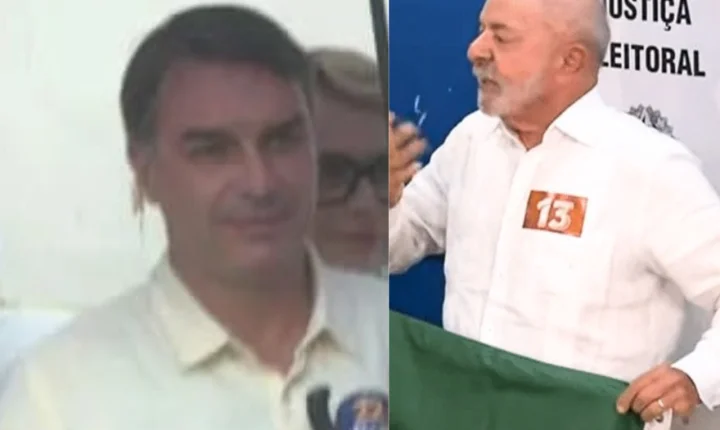 Lula e Flávio Bolsonaro votam e demonstram confiança no resultado