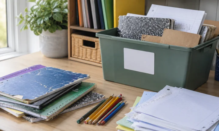 Material escolar usado: o que reaproveitar e o que reciclar