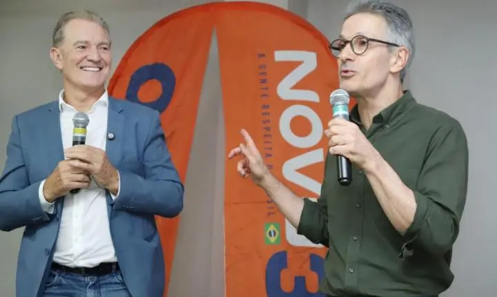 Odair Tramontin lança pré-candidatura durante agenda de Romeu Zema em Blumenau