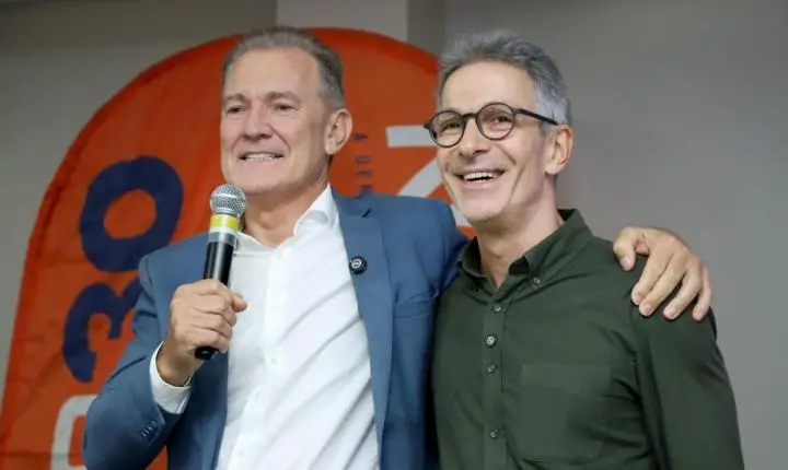 Odair Tramontin lança pré-candidatura durante agenda de Romeu Zema em Blumenau