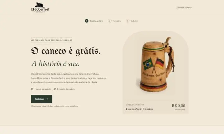 Oktoberfest Blumenau alerta para site falso que utiliza marca da festa