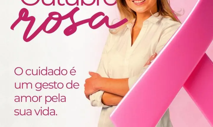 Outubro Rosa: Prefeitura de Rodeio reforça importância da prevenção ao câncer de mama