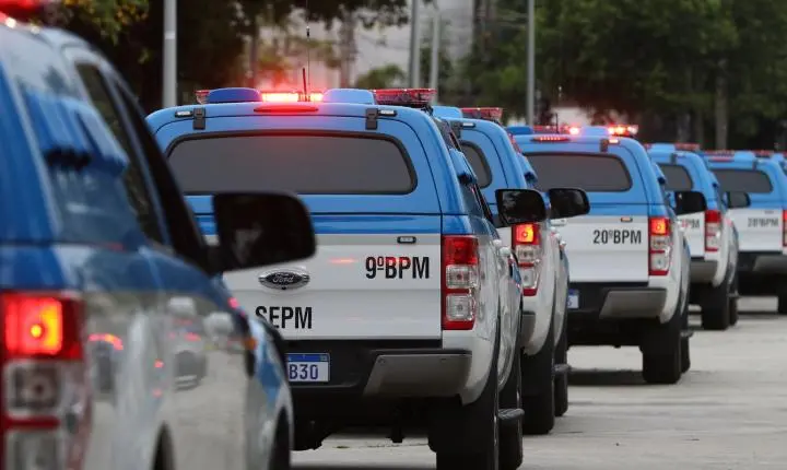 Policiamento reforçado pela PM do Rio para jogos da seleção brasileira