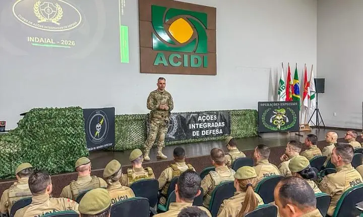 PMSC realiza Curso de Ações Integradas de Defesa em Indaial