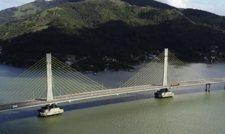 Ponte Anita Garibaldi terá bloqueio durante a madrugada em SC