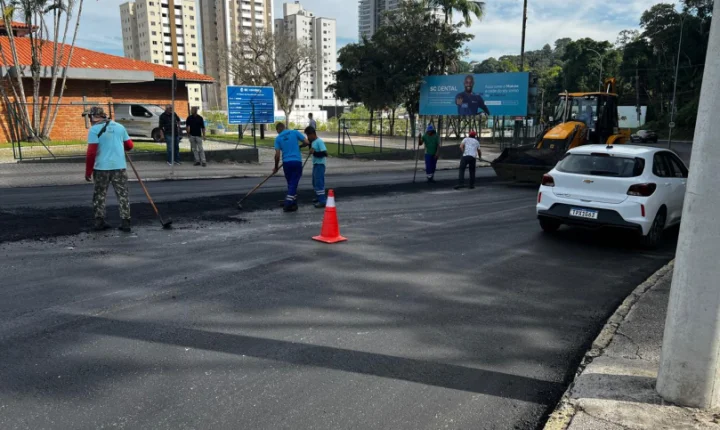 Programa Asfaltaço conclui recapeamento da Avenida Martin Luther