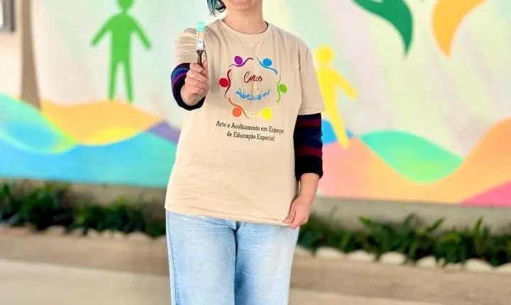 Projeto leva arte, inclusão e cuidado com a saúde mental para APAEs de quatro cidades catarinenses