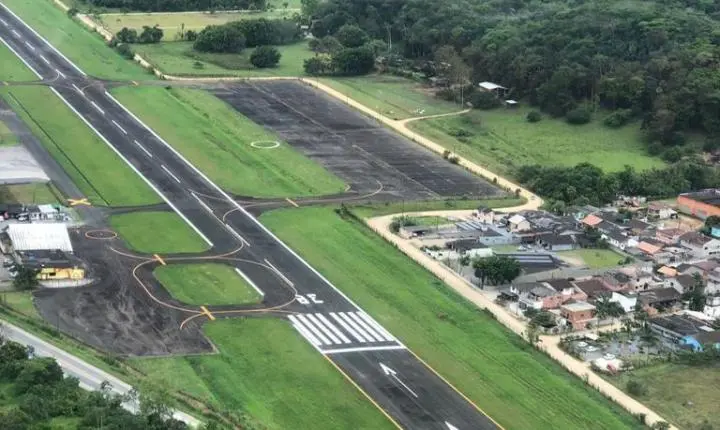 Retomada de voos no Aeroporto Quero-Quero pode conectar Blumenau ao Brasil e ao exterior