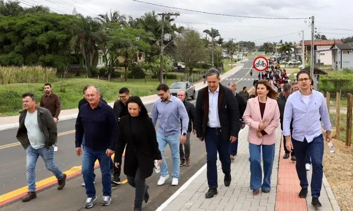 Revitalização da Rota dos Peregrinos com investimento de R$ 7,5 milhões é inaugurada em Criciúma