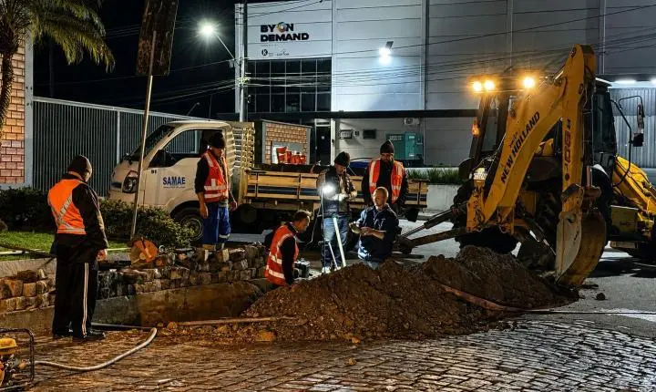 Samae conclui primeira etapa da interligação da nova rede de abastecimento no bairro São Pedro