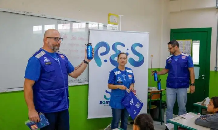 Samae inicia segundo semestre do programa de educação ambiental com 187 alunos