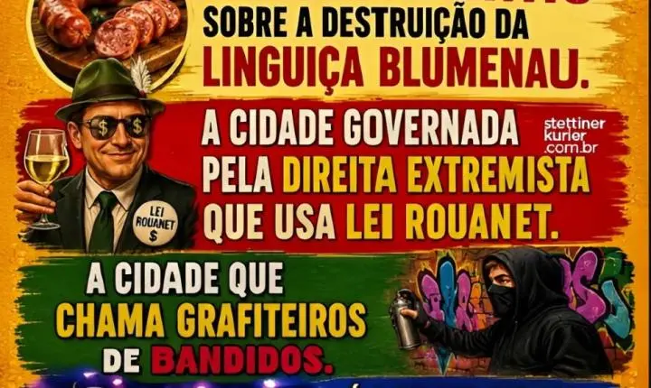 Santa Catarina, o mito da pureza política e a hipocrisia seletiva contra a cultura