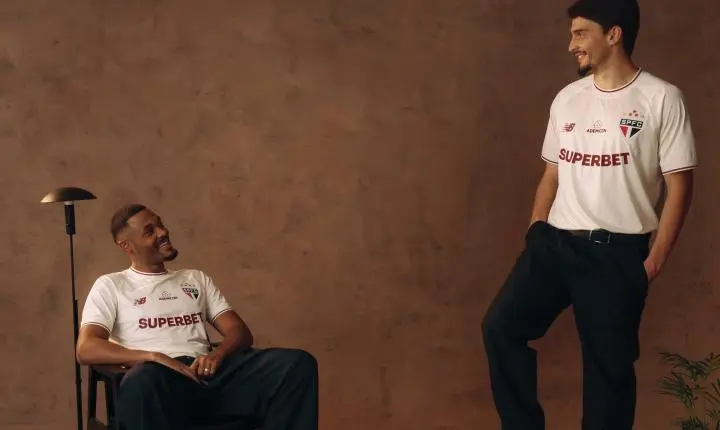 São Paulo lança terceira camisa inspirada na alfaiataria; confira