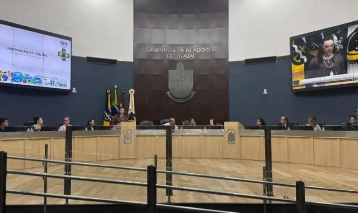 SAÚDE DE ITAJAÍ PRESTA CONTAS DO 2º QUADRIMESTRE DE 2026