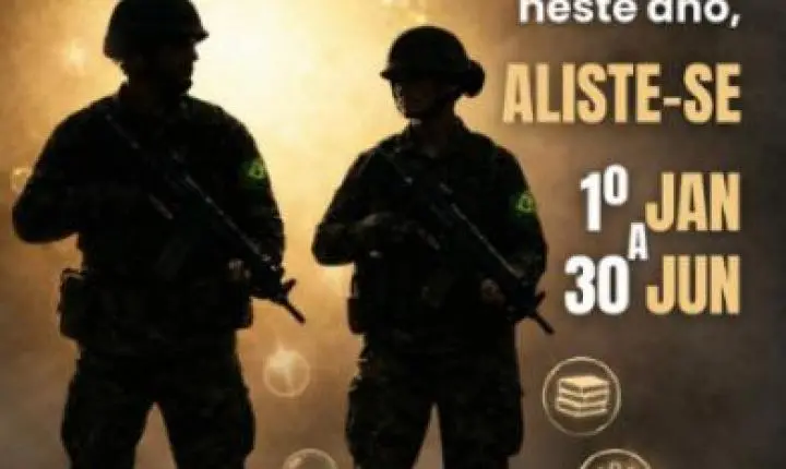 Serviço Militar Obrigatório: jovens de Benedito Novo devem se alistar até 30 de junho