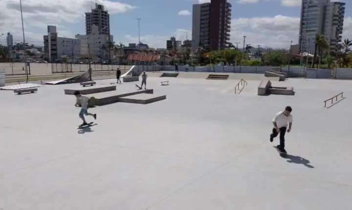 Skate Plaza Park fecha para manutenção e tem data prevista para reabrir em Tubarão