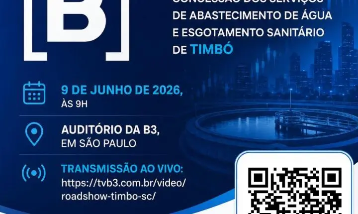 Timbó avança rumo ao futuro do saneamento 
