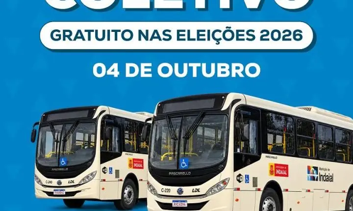Transporte coletivo gratuito no domingo (4) Dia das Eleições