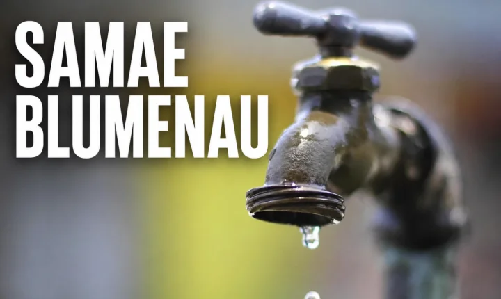 Turbidez da água afeta o abastecimento em Blumenau neste domingo (12)