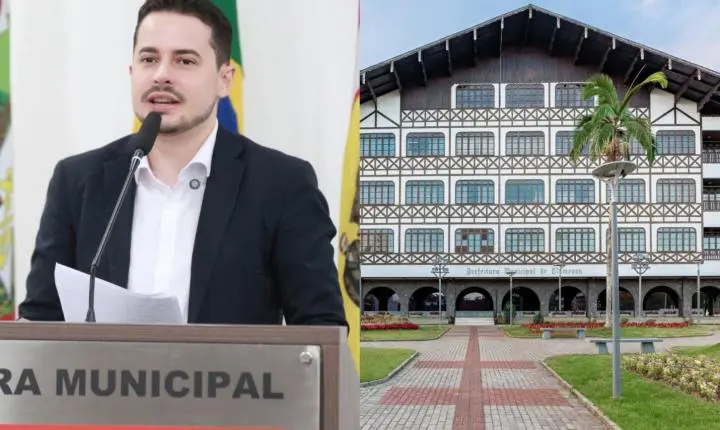 Vereador Jean Volpato defende criação de comissão permanente para fiscalizar contratos da Prefeitura de Blumenau