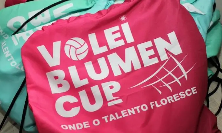 Vôlei Blumen Cup reúne mais de 1 mil atletas em Blumenau a partir desta quarta-feira, dia 3
