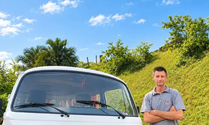 Uma Kombi, uma homenagem à nona Frida e um jeito diferente de descobrir o Vale Europeu